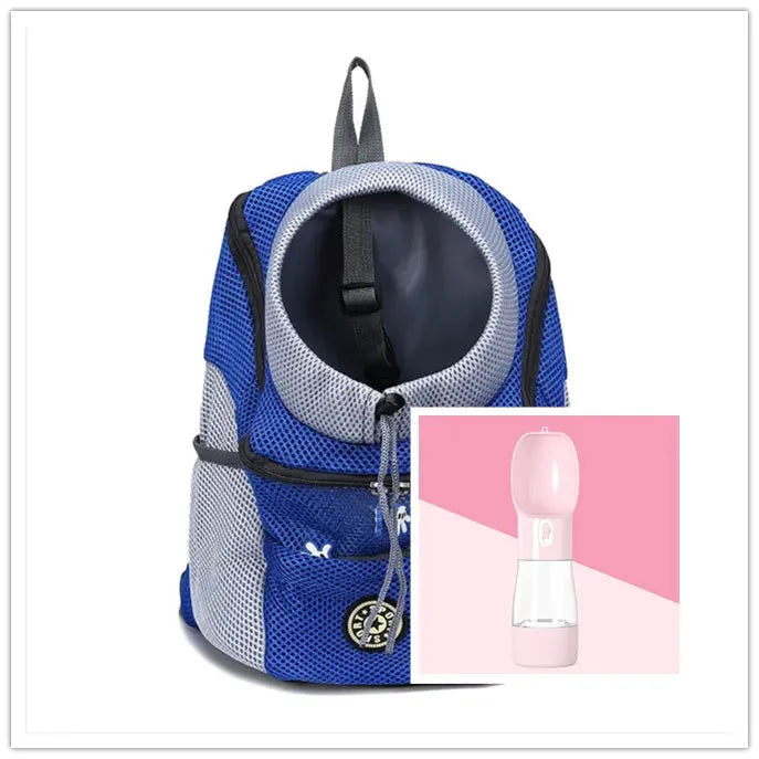 Pet Dog Carrier Carrier For Dogs Backpack Out Double Shoulder Portable Travel Outdoor Carrier Bag Mesh - Bella Enchanté