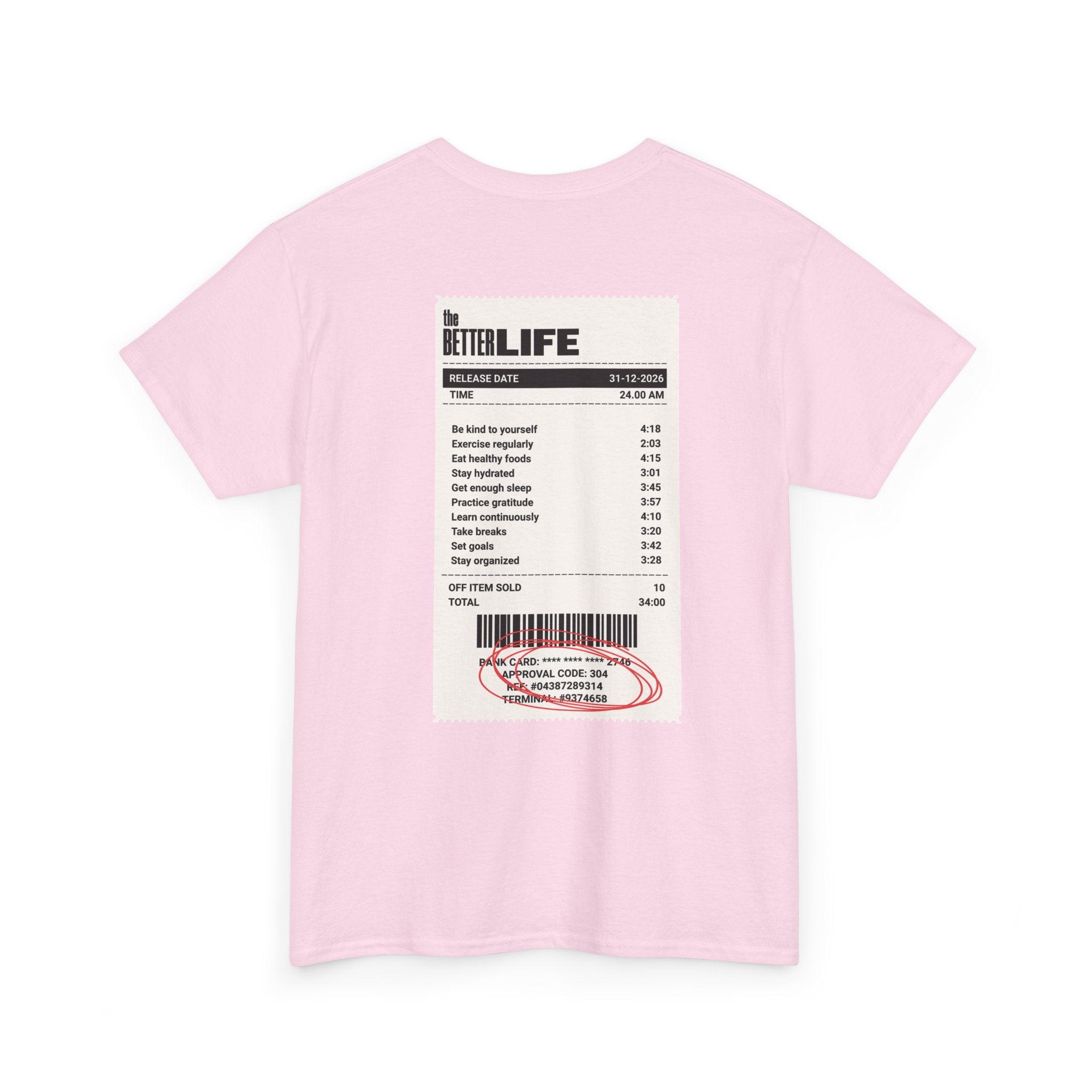 Copy of The Afterlife Barcode Graphic T-Shirt