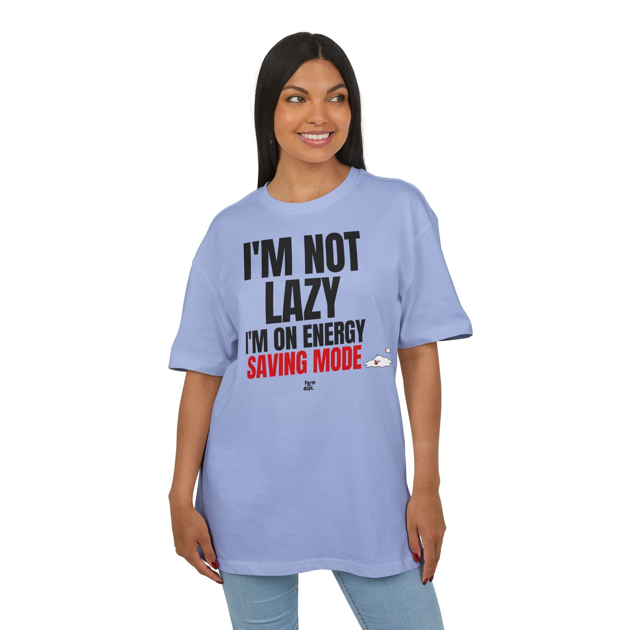 I'm Not Lazy I'm on Energy Saving Mode Funny Graphic Tee