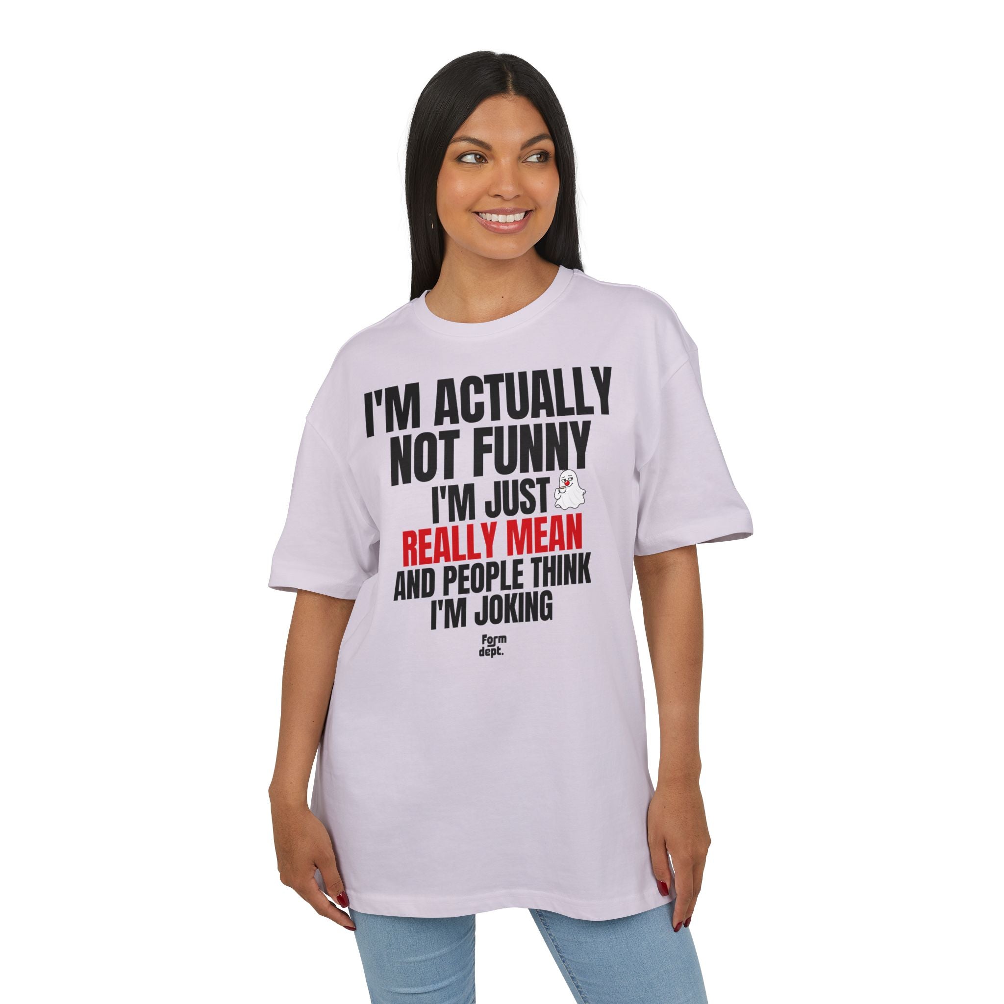 I'm Actually Not Funny Really Mean Graphic T-Shirt
