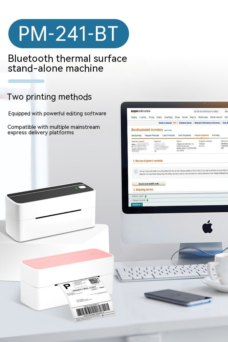 Mobile Phone Bluetooth Heat-sensitive Label Single Machine Phomemo PM241-BT