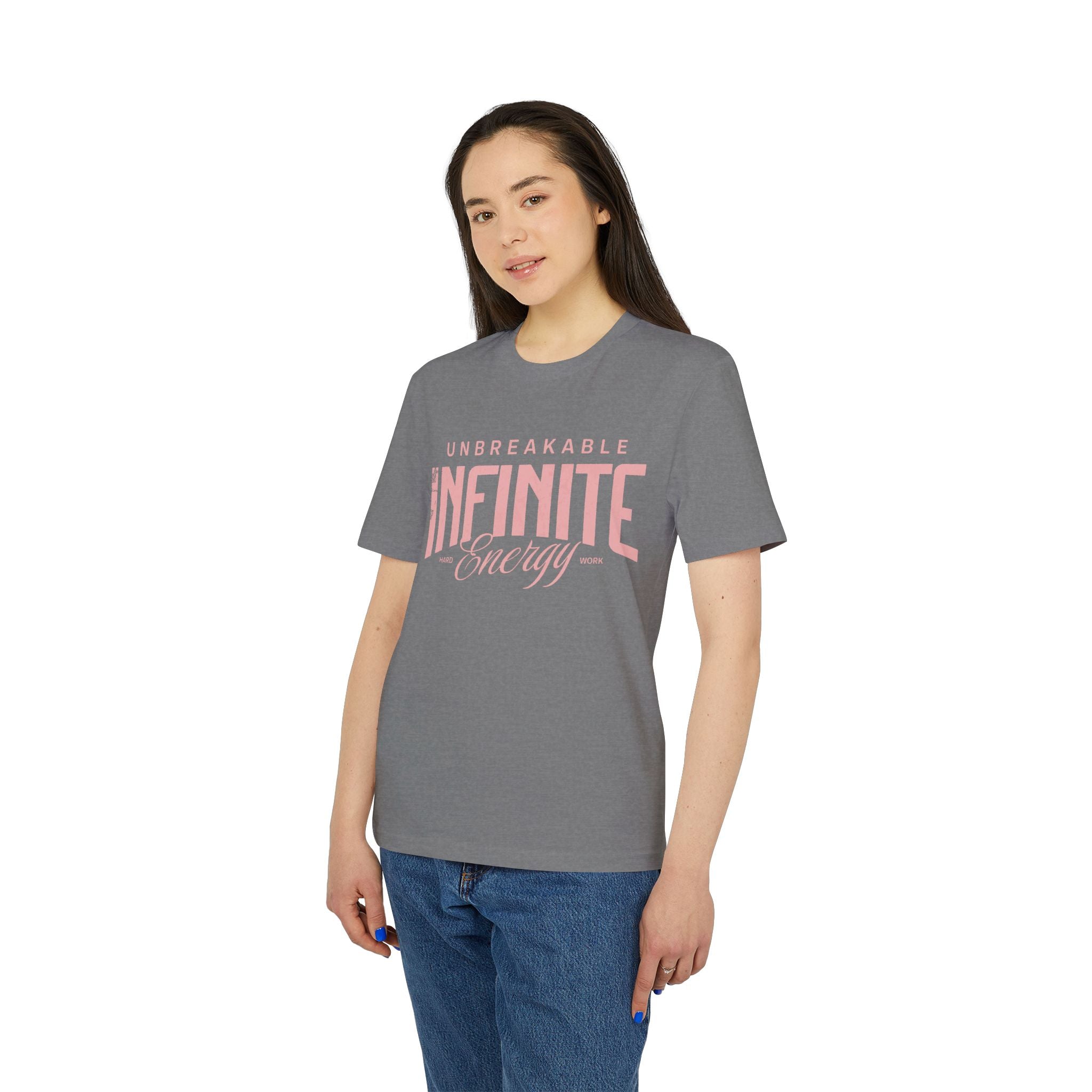 Infinite T-Shirt — Rosa  Graphic Tennis Tee