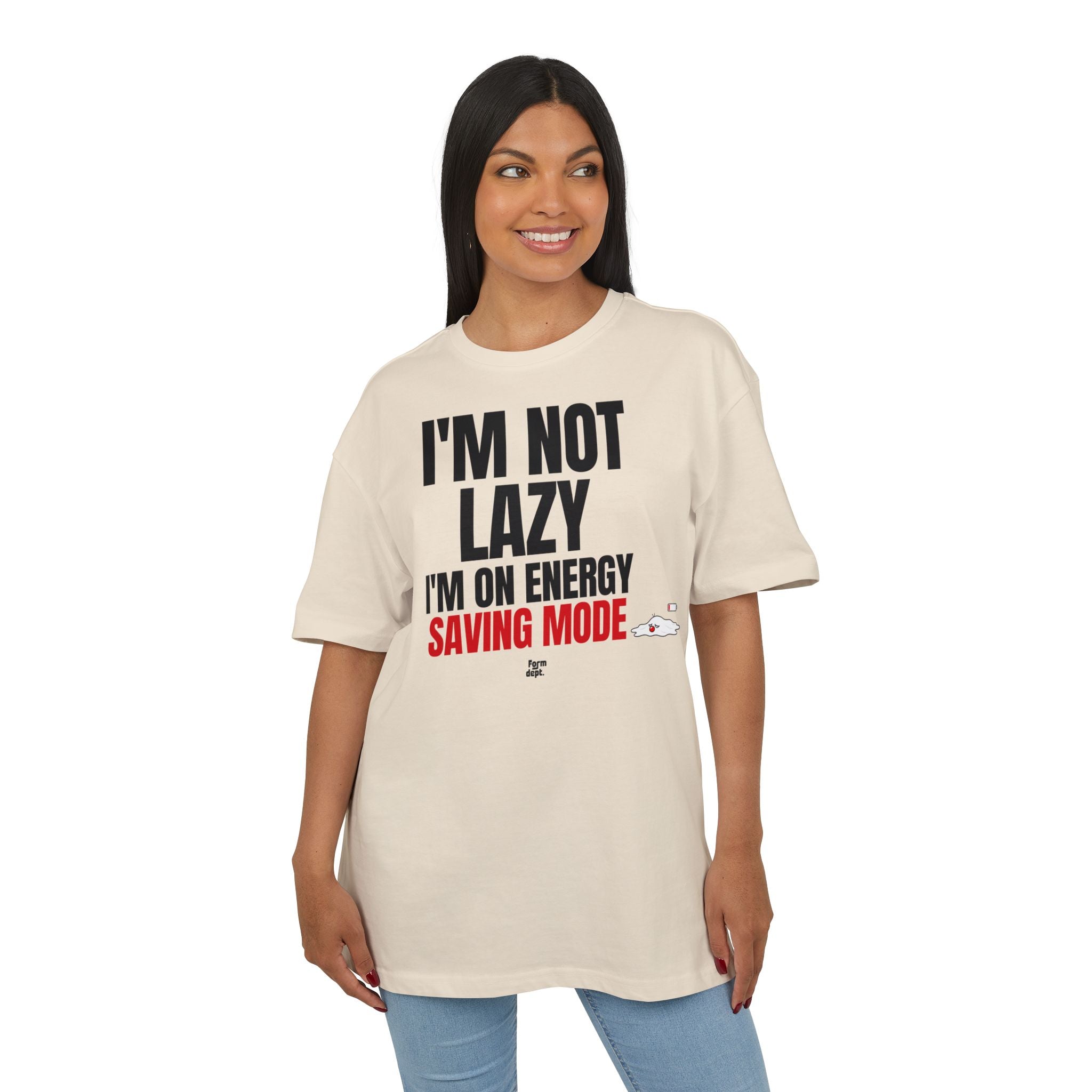 I'm Not Lazy I'm on Energy Saving Mode Funny Graphic Tee