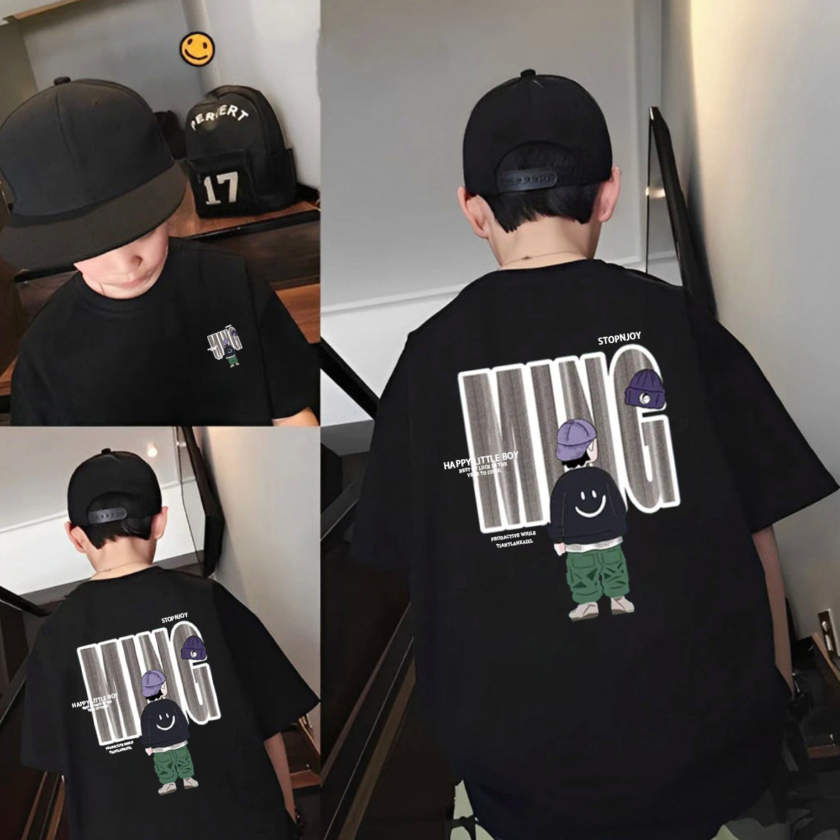 Casual  Short Sleeve T-Shirt for Boy