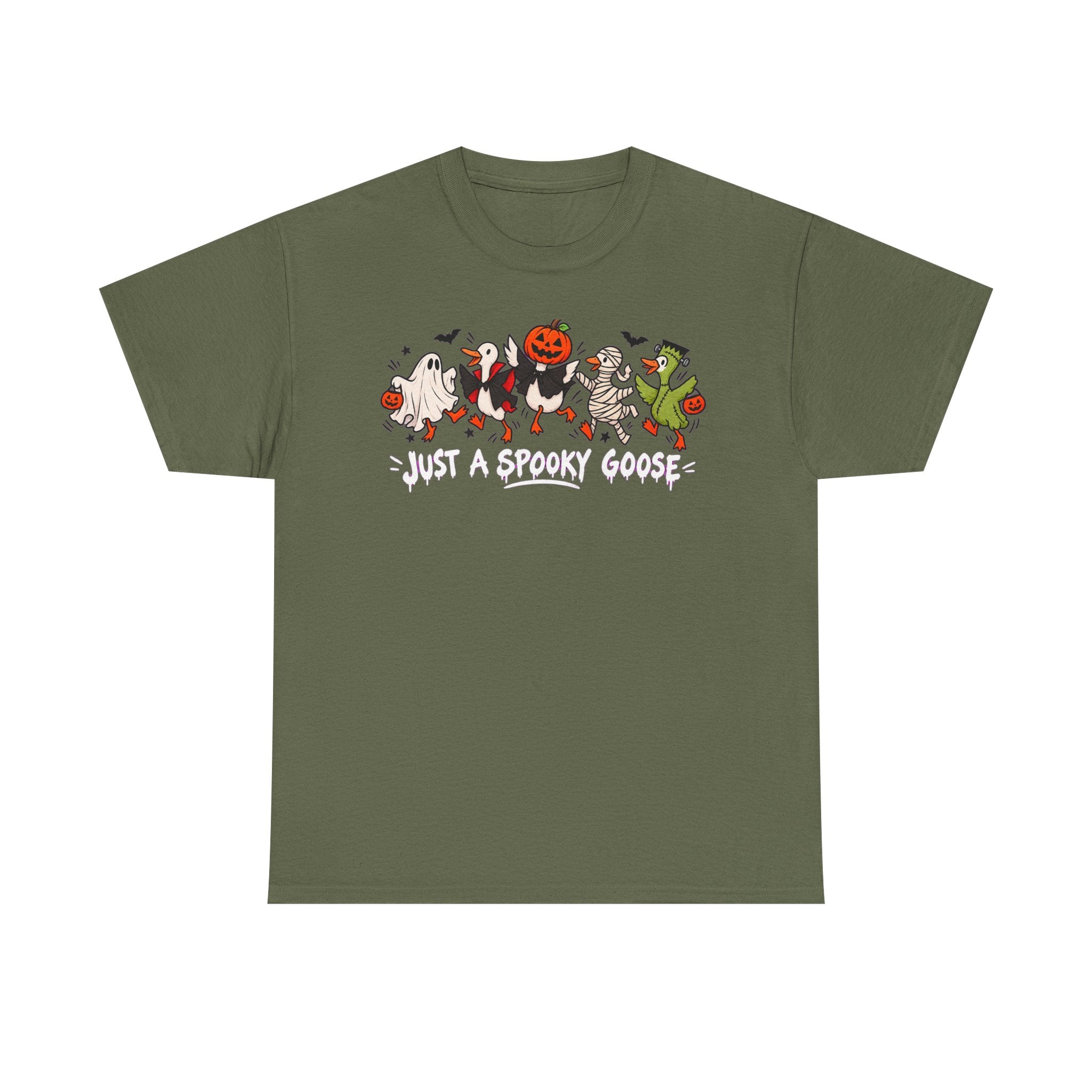 Just a Spooky Goose Halloween T-Shirt
