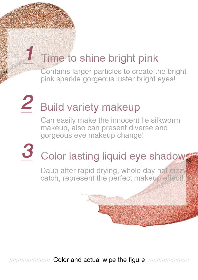 18-color glitter eyeshadow - Bellarte Enchanté 18-color glitter eyeshadow