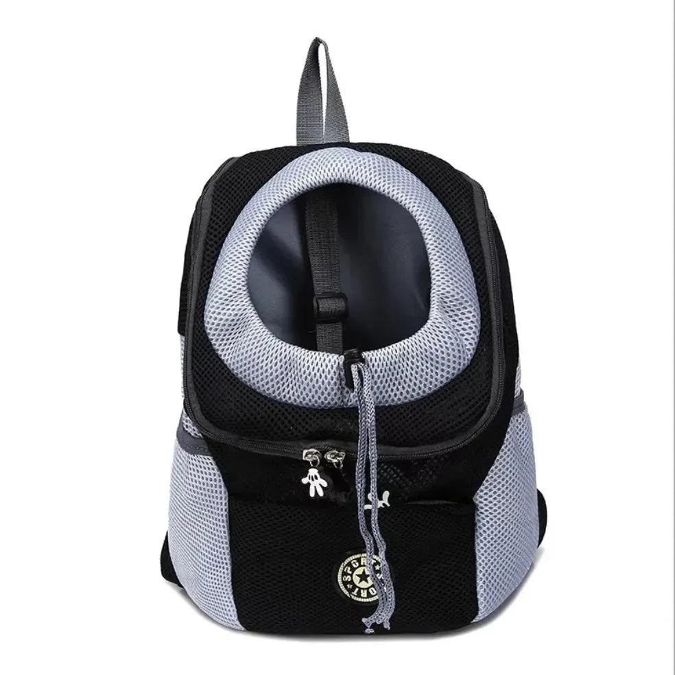 Pet Dog Carrier Carrier For Dogs Backpack Out Double Shoulder Portable Travel Outdoor Carrier Bag Mesh - Bella Enchanté