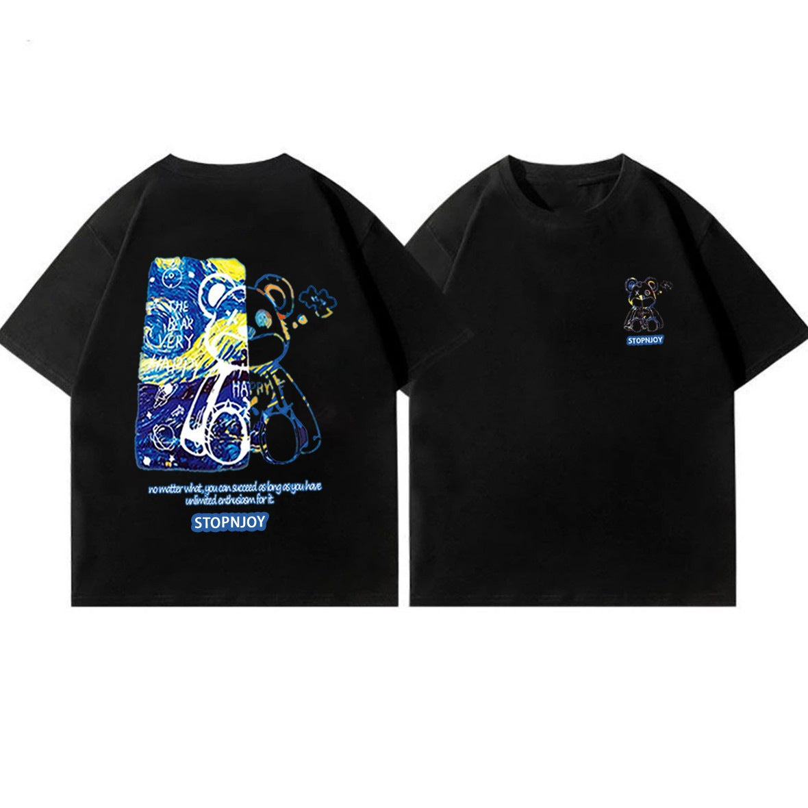 Casual Short Sleeve T-Shirt for Boys, Round Neck Kids