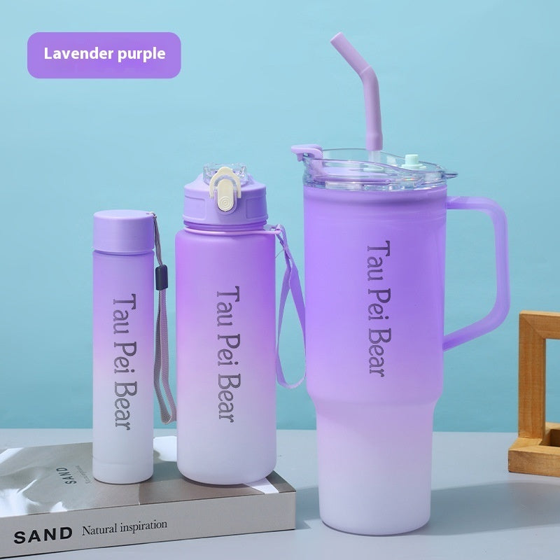40oz Cup Gradient Three-piece Set
