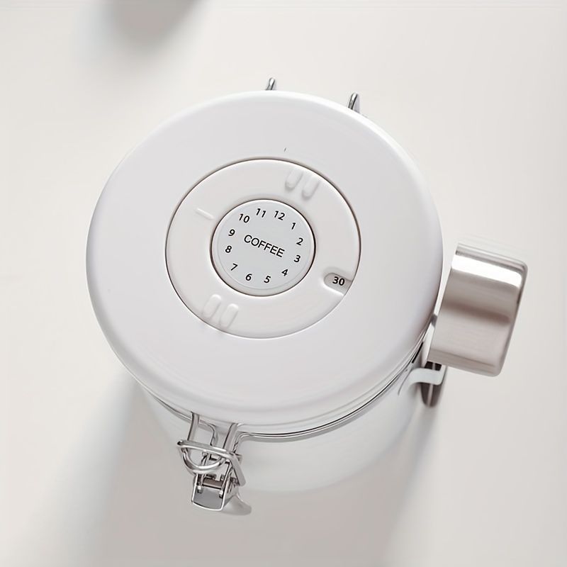 Stainless Steel Coffee Beans Sealed Jar Vacuum Storage Container Large Capacity Grains Tea Nut Snack Keep F Resh Storage Jar