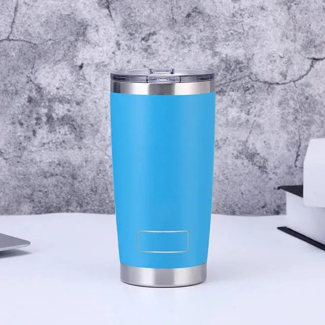 20oz Travel Mug Yetys Ice Cup Tumbler 304 Stainless Steel Do - Bellarte Enchanté 20oz Travel Mug Yetys Ice Cup Tumbler 304 Stainless Steel Do