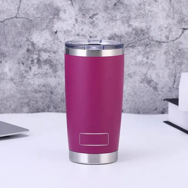 20oz Travel Mug Yetys Ice Cup Tumbler 304 Stainless Steel Do - Bellarte Enchanté 20oz Travel Mug Yetys Ice Cup Tumbler 304 Stainless Steel Do