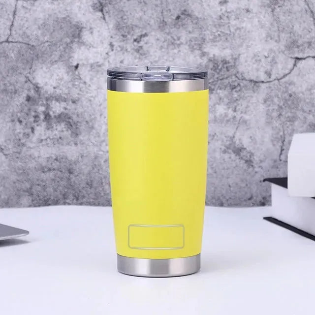 20oz Travel Mug Yetys Ice Cup Tumbler 304 Stainless Steel Do - Bellarte Enchanté 20oz Travel Mug Yetys Ice Cup Tumbler 304 Stainless Steel Do