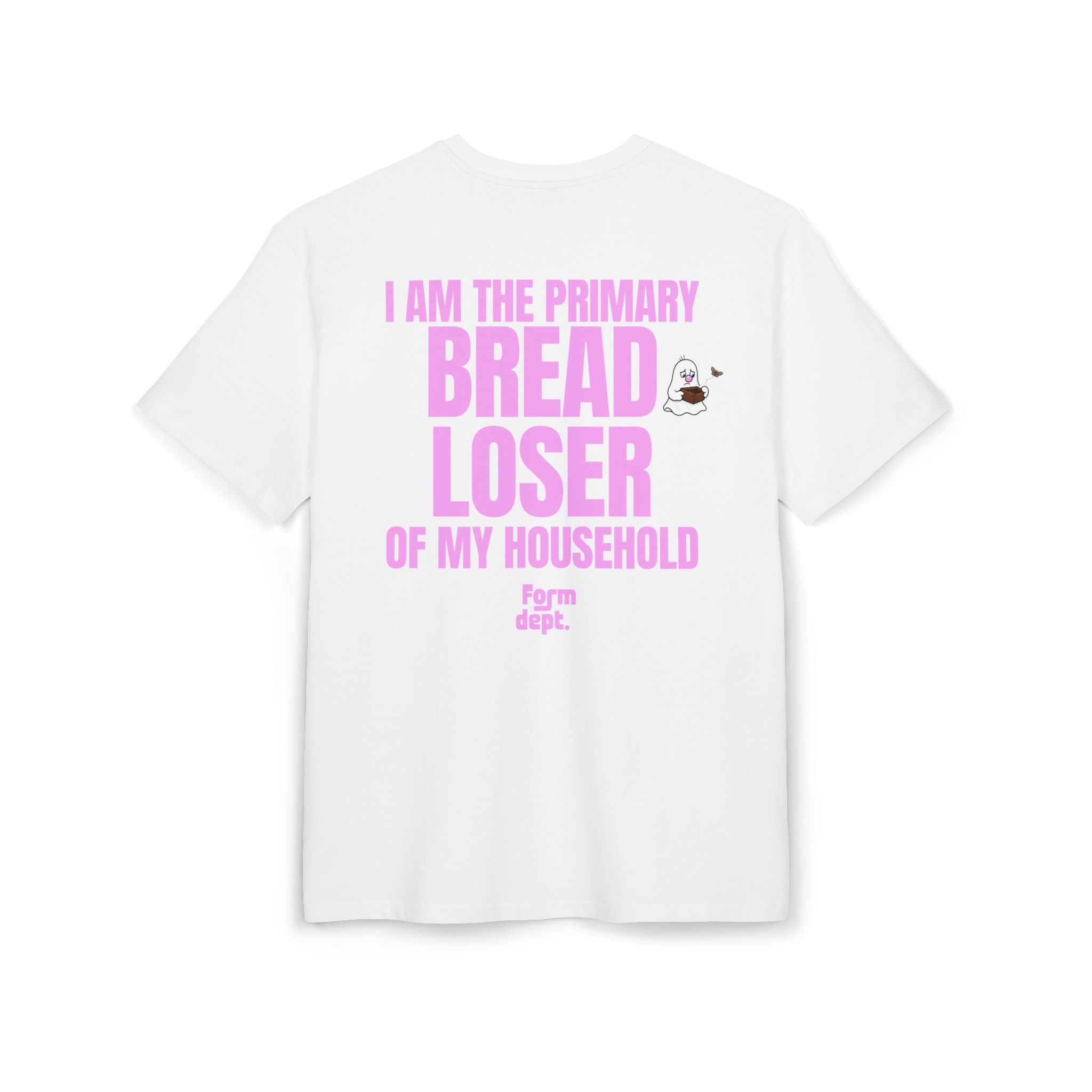 Bread Loser Graphic Tee – “I Am the Primary Bread Loser of My Household”