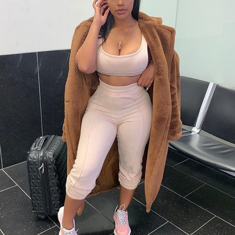 Two-piece fashion vest and trousers