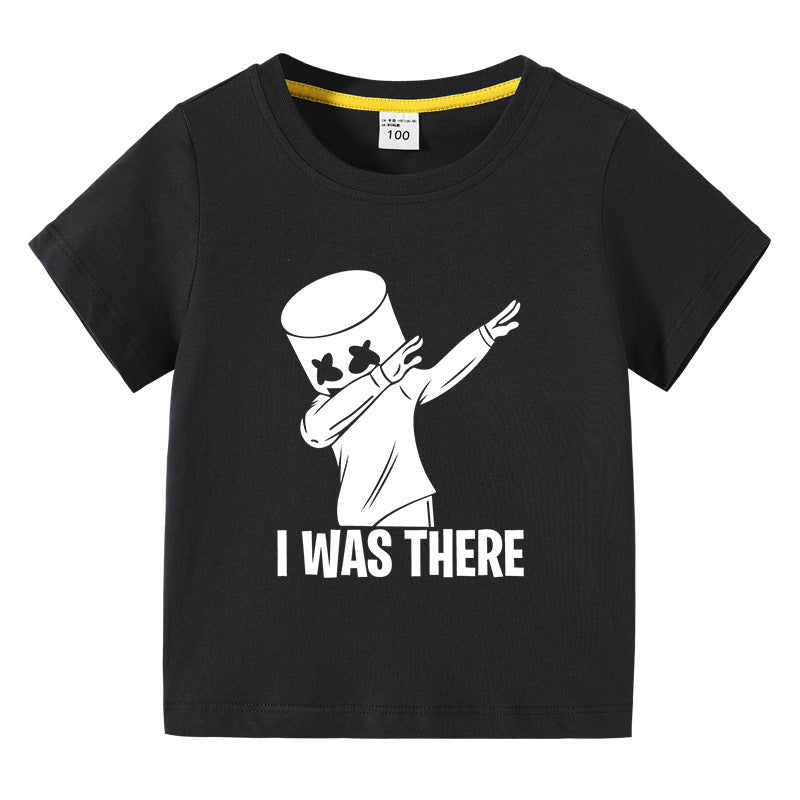 Children's summer short sleeved T-shirt