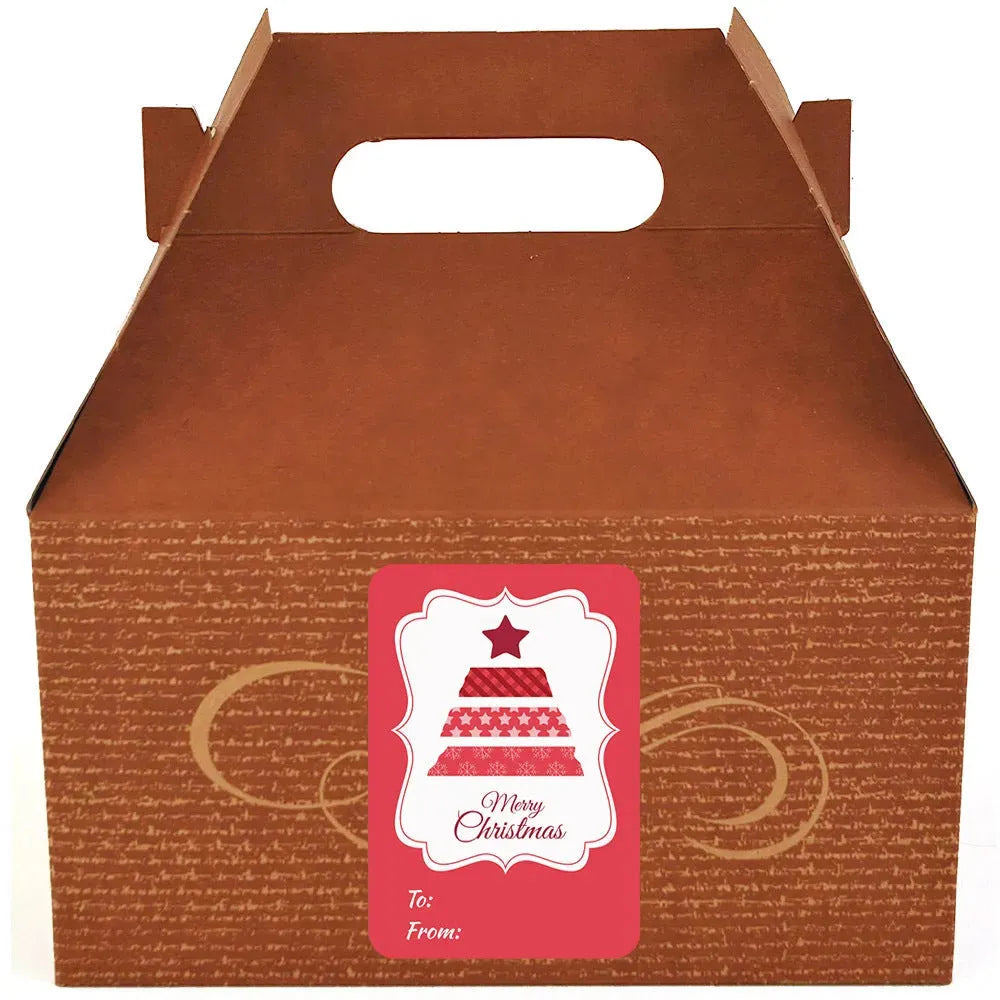 250roll Stickers Christmas Holiday Decoration Gifts - Bellarte Enchanté 250roll Stickers Christmas Holiday Decoration Gifts