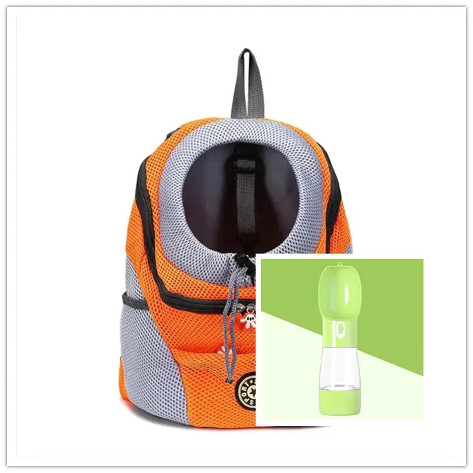 Pet Dog Carrier Carrier For Dogs Backpack Out Double Shoulder Portable Travel Outdoor Carrier Bag Mesh - Bella Enchanté