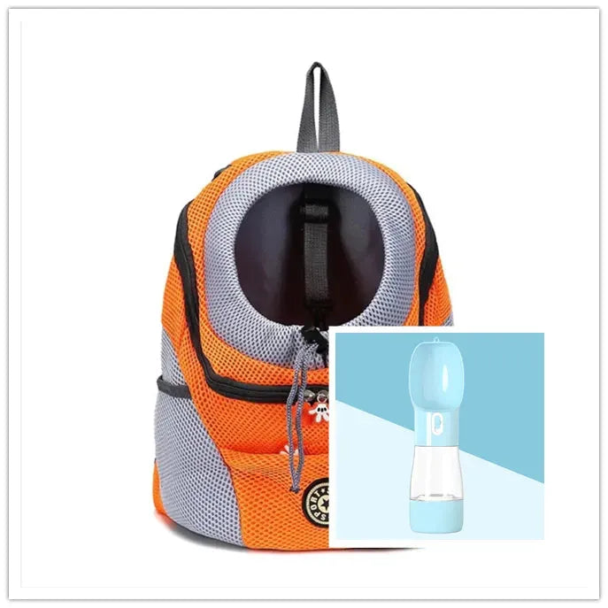 Pet Dog Carrier Carrier For Dogs Backpack Out Double Shoulder Portable Travel Outdoor Carrier Bag Mesh - Bella Enchanté