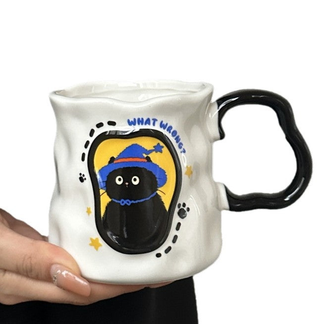 Cup Ceramic Hand High Sense Water Cup Box