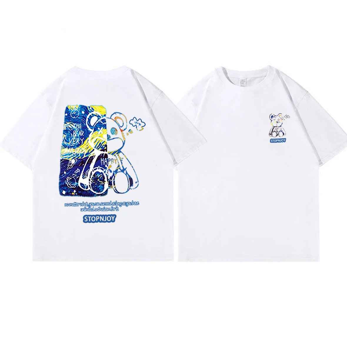 Casual Short Sleeve T-Shirt for Boys, Round Neck Kids