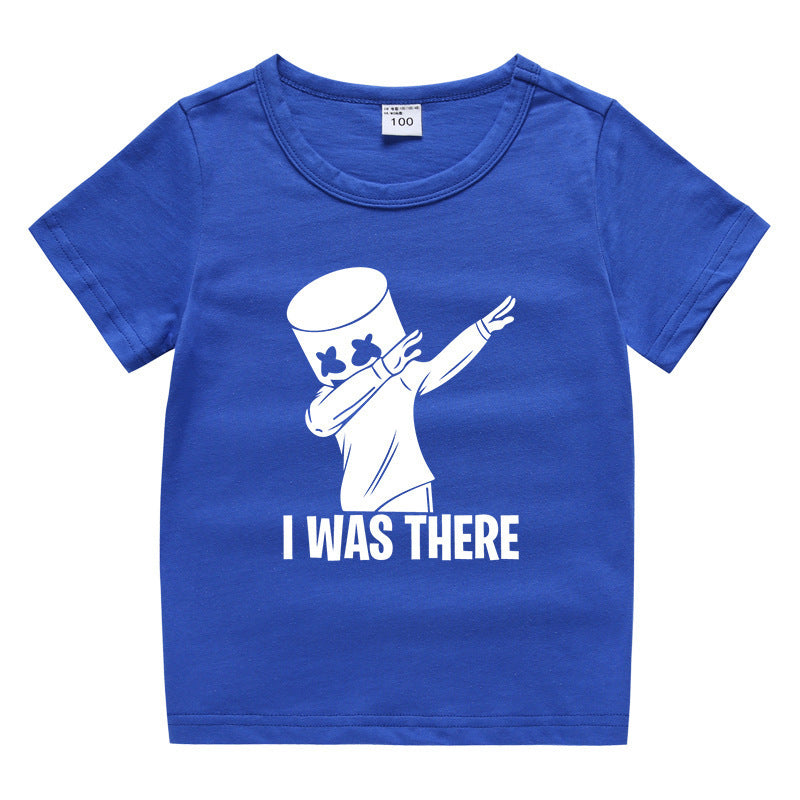 Children's summer short sleeved T-shirt
