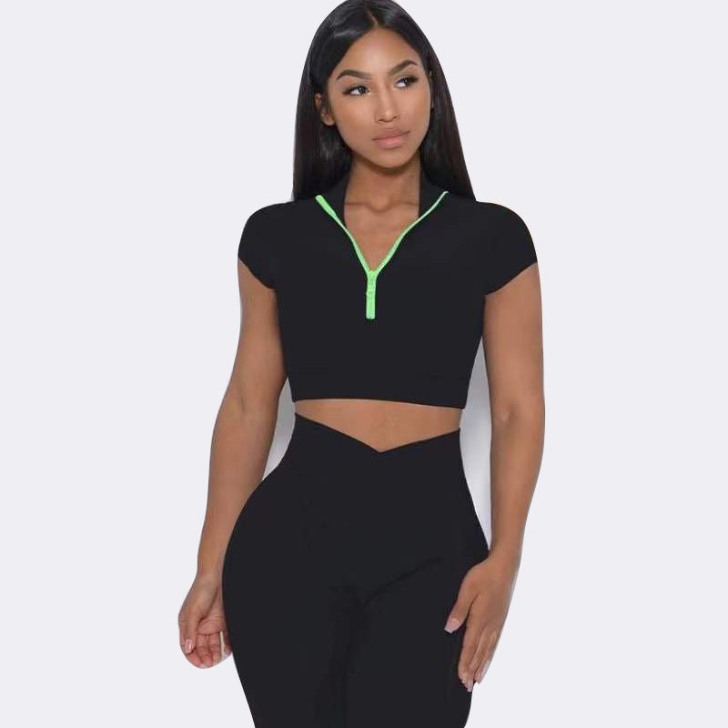 European and American Yoga Suit Set