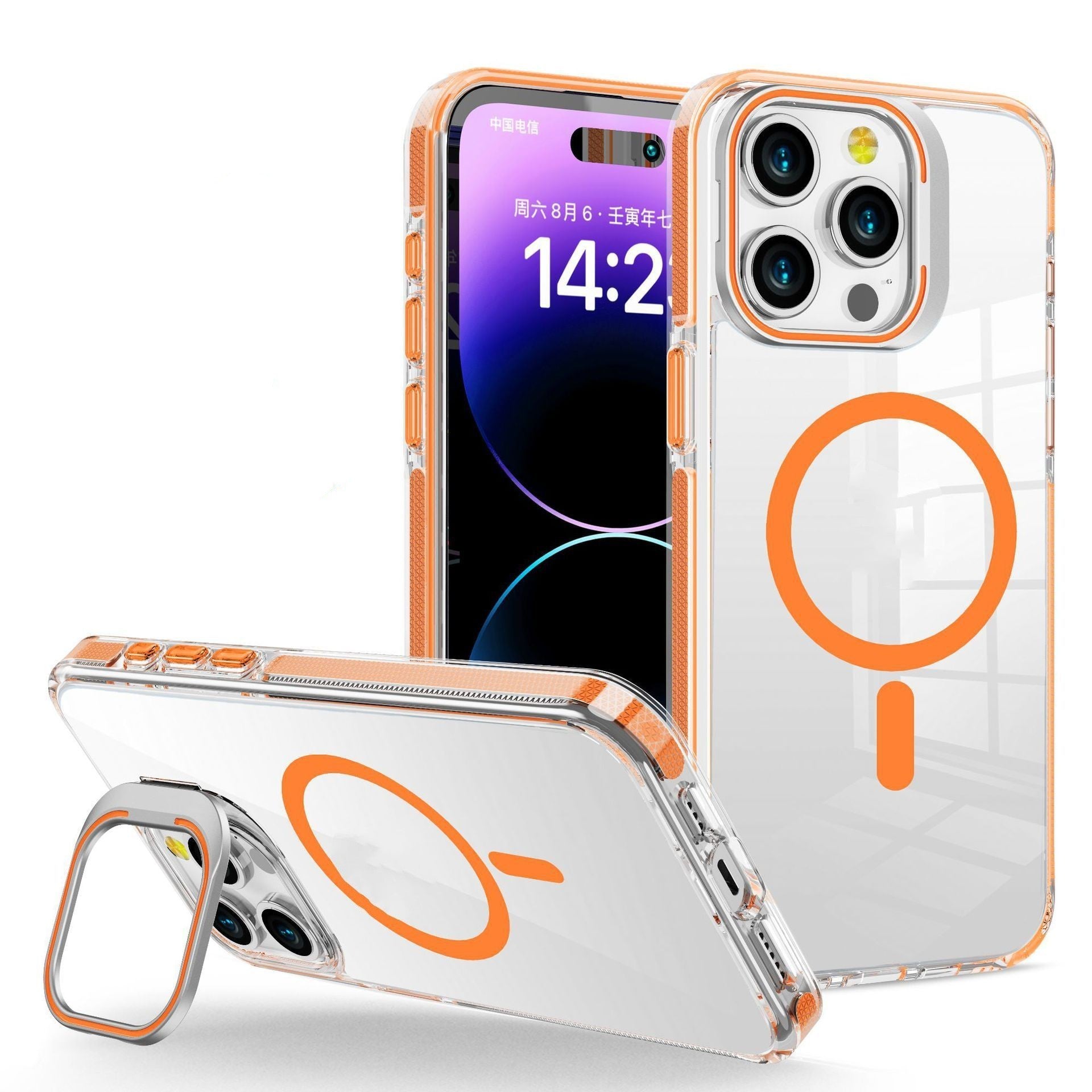 Metal Invisible Frame Bracket Transparent