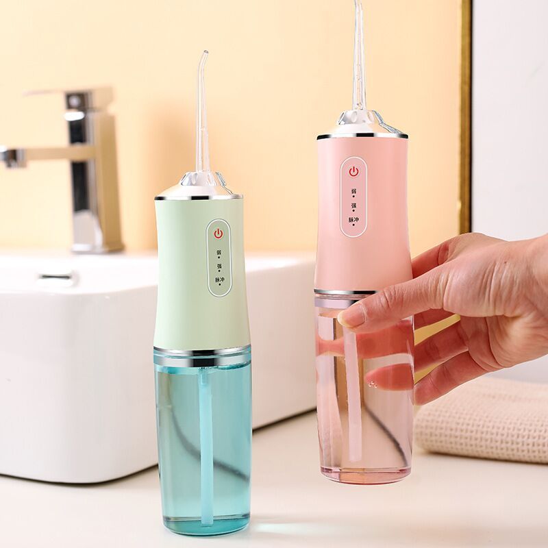 3 Modes Oral Irrigator USB Rechargeable Water Floss Portable Dental Water Flosser Jet 240ml Irrigator Dental Teeth Cleaner - Bellarte Enchanté 3 Modes Oral Irrigator USB Rechargeable Water Floss Portable Dental Water Flosser Jet 240ml Irrigator Dental Teeth Cleaner