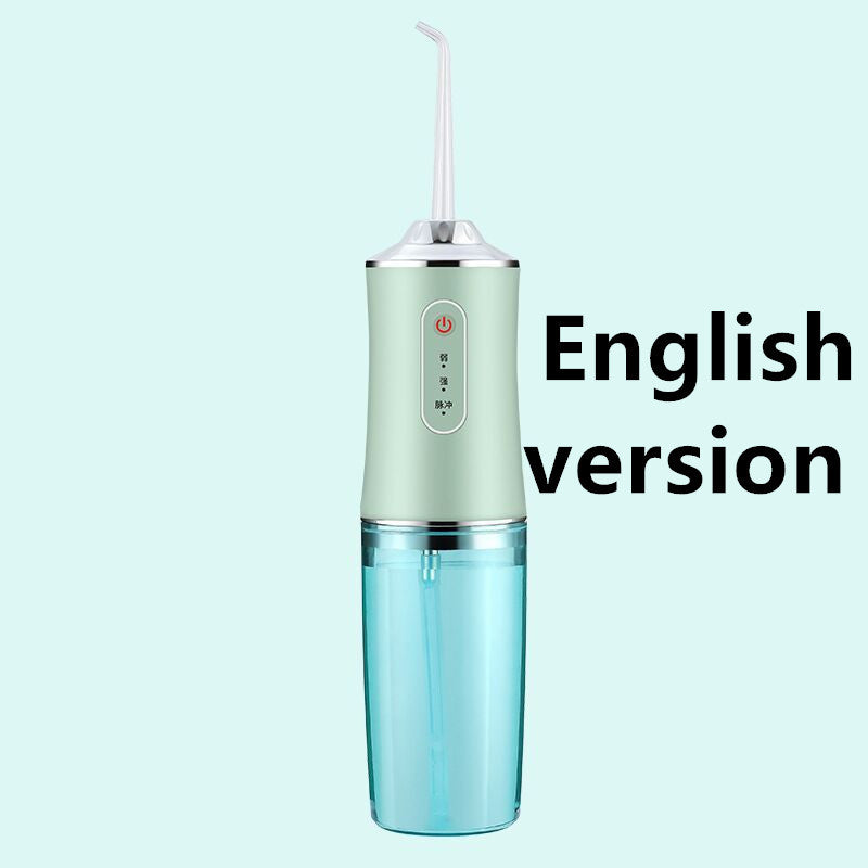 3 Modes Oral Irrigator USB Rechargeable Water Floss Portable Dental Water Flosser Jet 240ml Irrigator Dental Teeth Cleaner - Bellarte Enchanté 3 Modes Oral Irrigator USB Rechargeable Water Floss Portable Dental Water Flosser Jet 240ml Irrigator Dental Teeth Cleaner