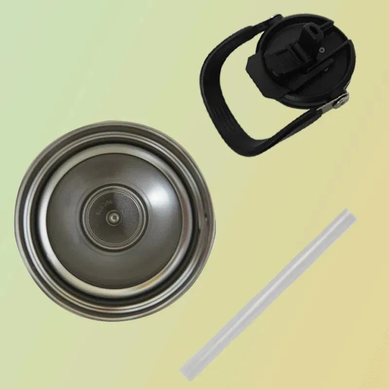 304 Stainless Steel Vacuum Cup With Double Drinking Mouth Design - Bellarte Enchanté 304 Stainless Steel Vacuum Cup With Double Drinking Mouth Design