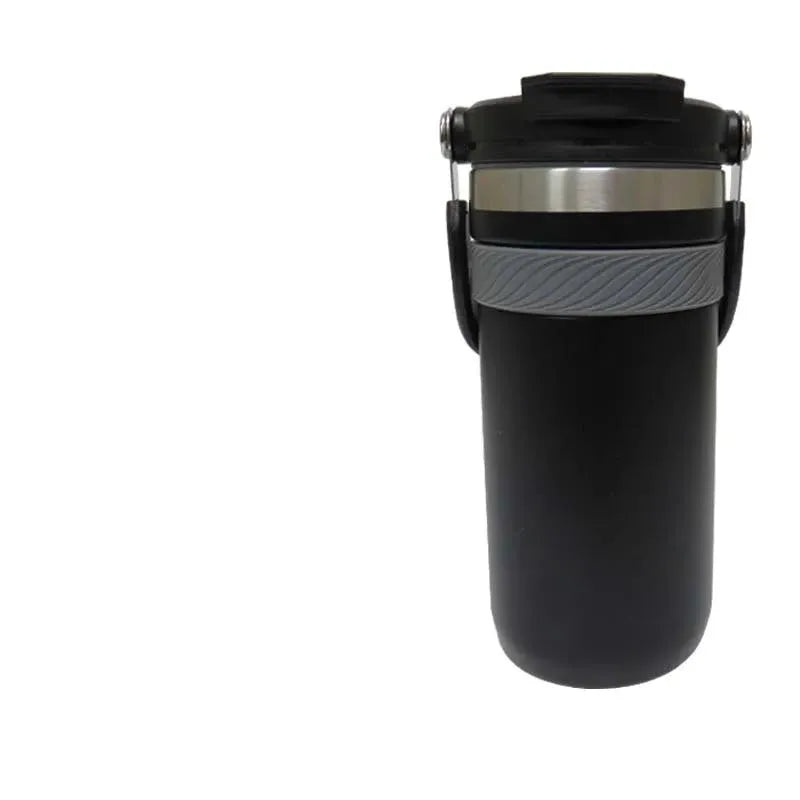 304 Stainless Steel Vacuum Cup With Double Drinking Mouth Design - Bellarte Enchanté 304 Stainless Steel Vacuum Cup With Double Drinking Mouth Design