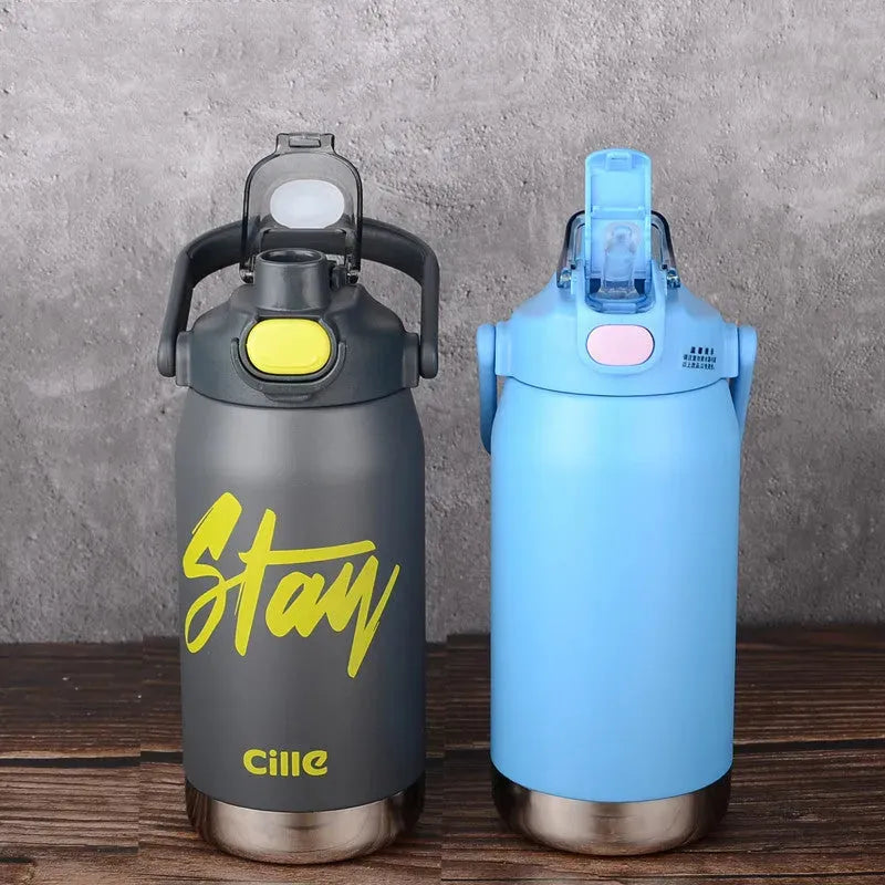 316 Stainless Steel Large Capacity Insulation Cup Movement - Bellarte Enchanté 316 Stainless Steel Large Capacity Insulation Cup Movement