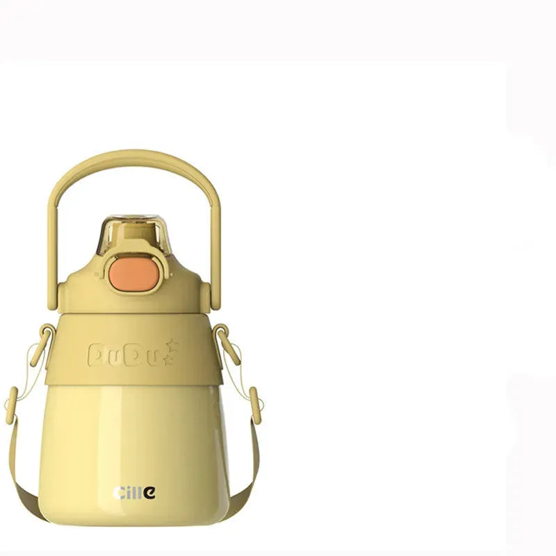 316 Stainless Steel Large Capacity Insulation Cup Movement - Bellarte Enchanté 316 Stainless Steel Large Capacity Insulation Cup Movement