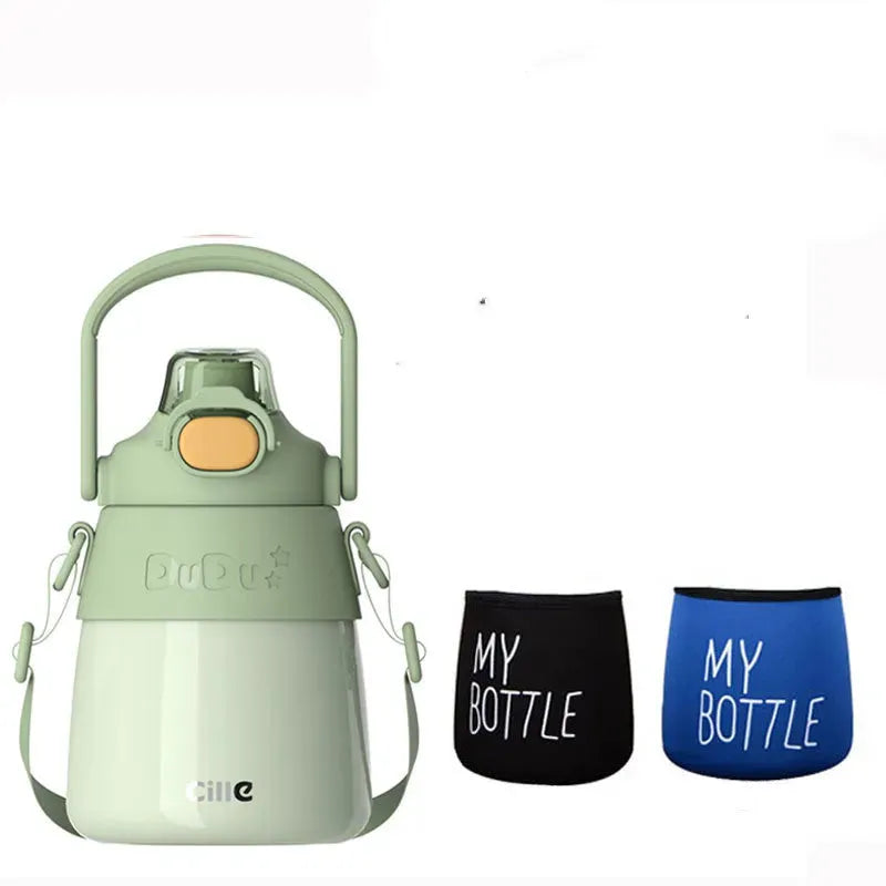 316 Stainless Steel Large Capacity Insulation Cup Movement - Bellarte Enchanté 316 Stainless Steel Large Capacity Insulation Cup Movement