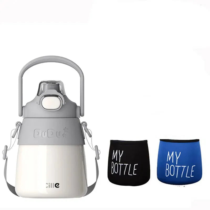 316 Stainless Steel Large Capacity Insulation Cup Movement - Bellarte Enchanté 316 Stainless Steel Large Capacity Insulation Cup Movement