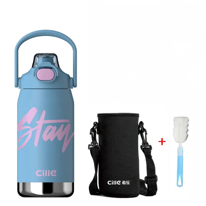 316 Stainless Steel Large Capacity Insulation Cup Movement - Bellarte Enchanté 316 Stainless Steel Large Capacity Insulation Cup Movement