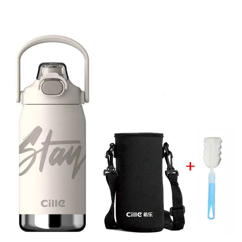 316 Stainless Steel Large Capacity Insulation Cup Movement - Bellarte Enchanté 316 Stainless Steel Large Capacity Insulation Cup Movement