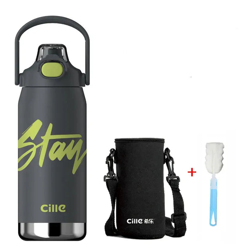 316 Stainless Steel Large Capacity Insulation Cup Movement - Bellarte Enchanté 316 Stainless Steel Large Capacity Insulation Cup Movement