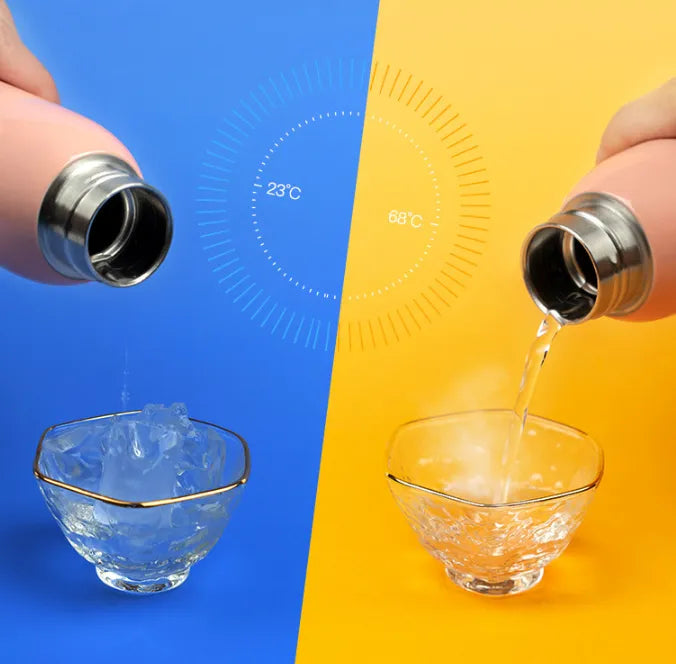 330ml Stainless Steel Thermo Water Bottle - Bellarte Enchanté 330ml Stainless Steel Thermo Water Bottle