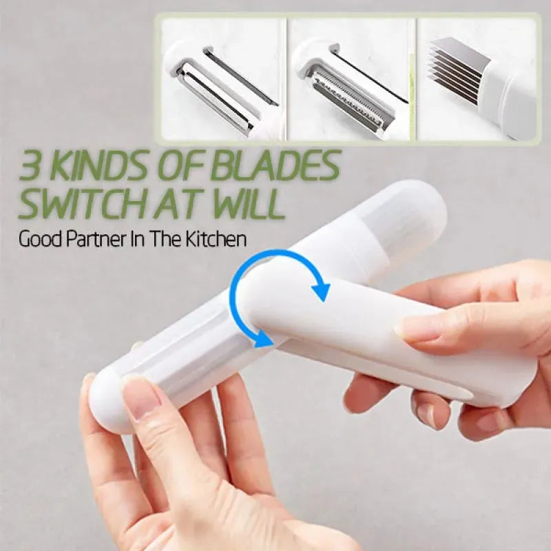 360 Rotating Stainless Steel Peeler 3 In 1 Multifunctional Rotary Paring Knife And Grater Kitchen Gadgets Multifunctional Paring Knife Stainless Steel Paring Knife For Peeling Shredding - Bellarte Enchanté 360 Rotating Stainless Steel Peeler 3 In 1 Multifunctional Rotary Paring Knife And Grater Kitchen Gadgets Multifunctional Paring Knife Stainless Steel Paring Knife For Peeling Shredding