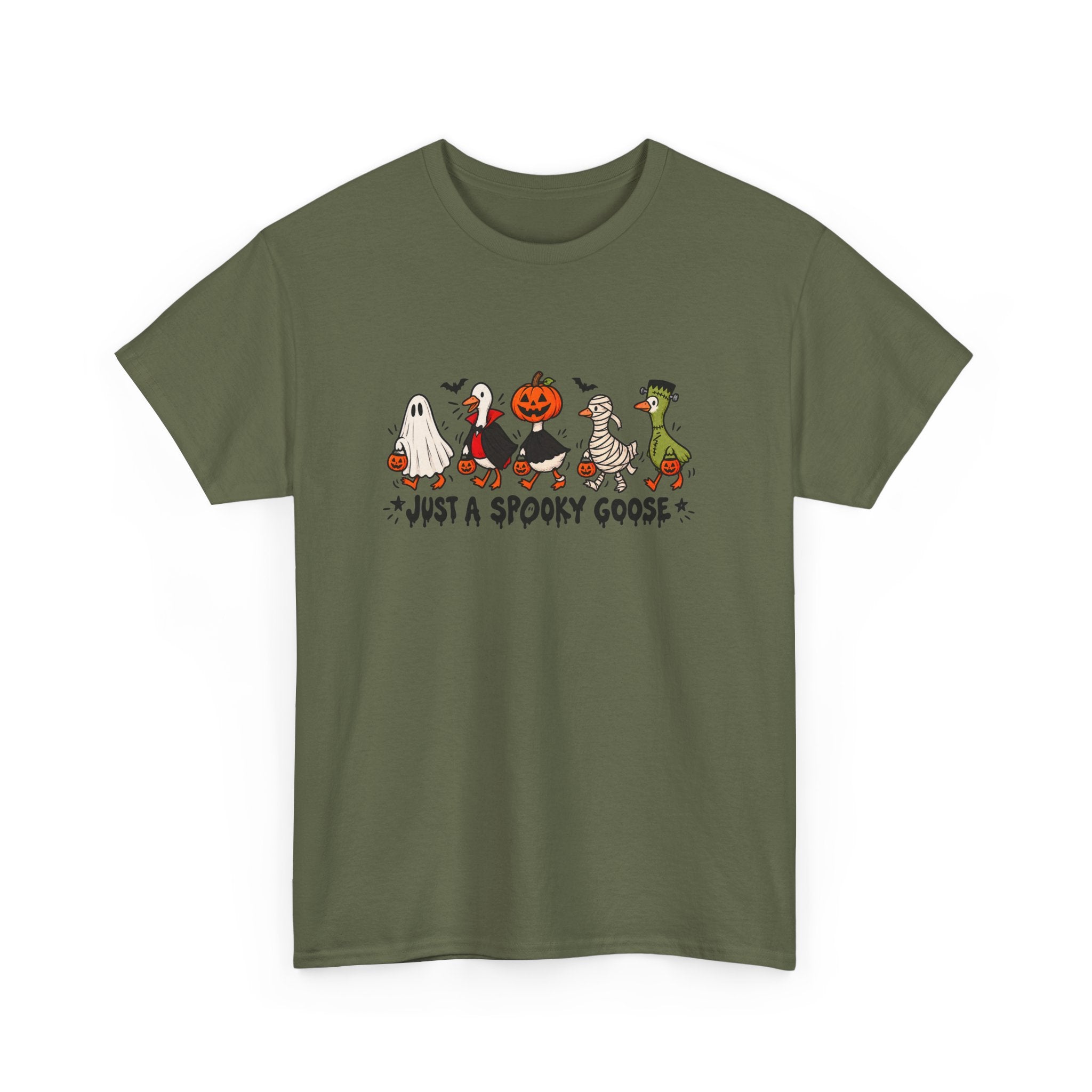 Just a Spooky Goose Halloween T-Shirt