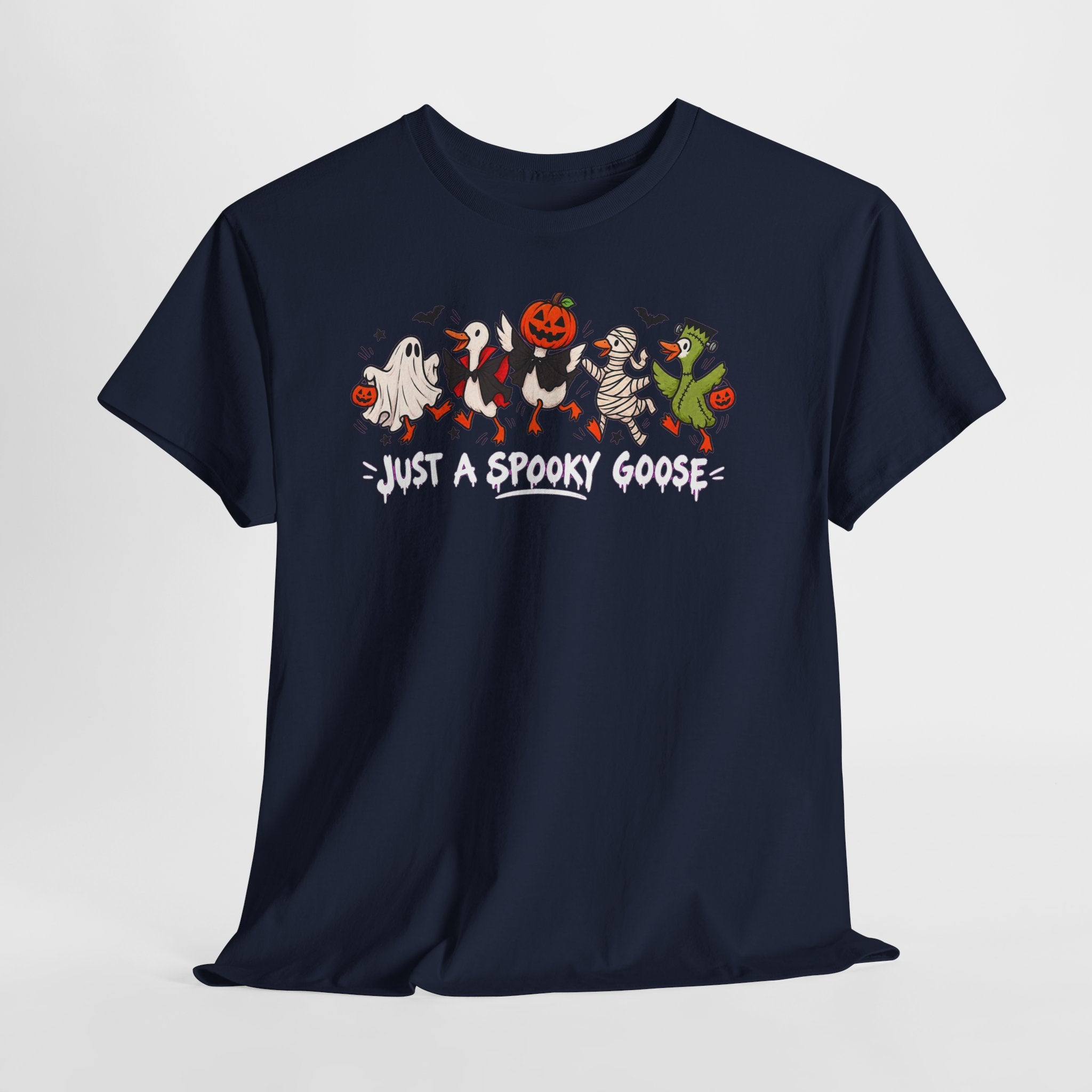 Just a Spooky Goose Halloween T-Shirt