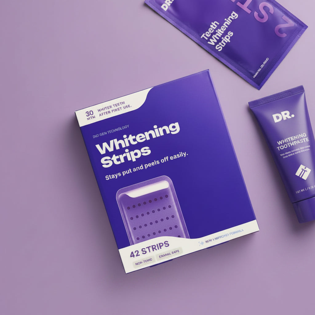 Teeth Whitening Strips – Visibly Whiter Smile in Days