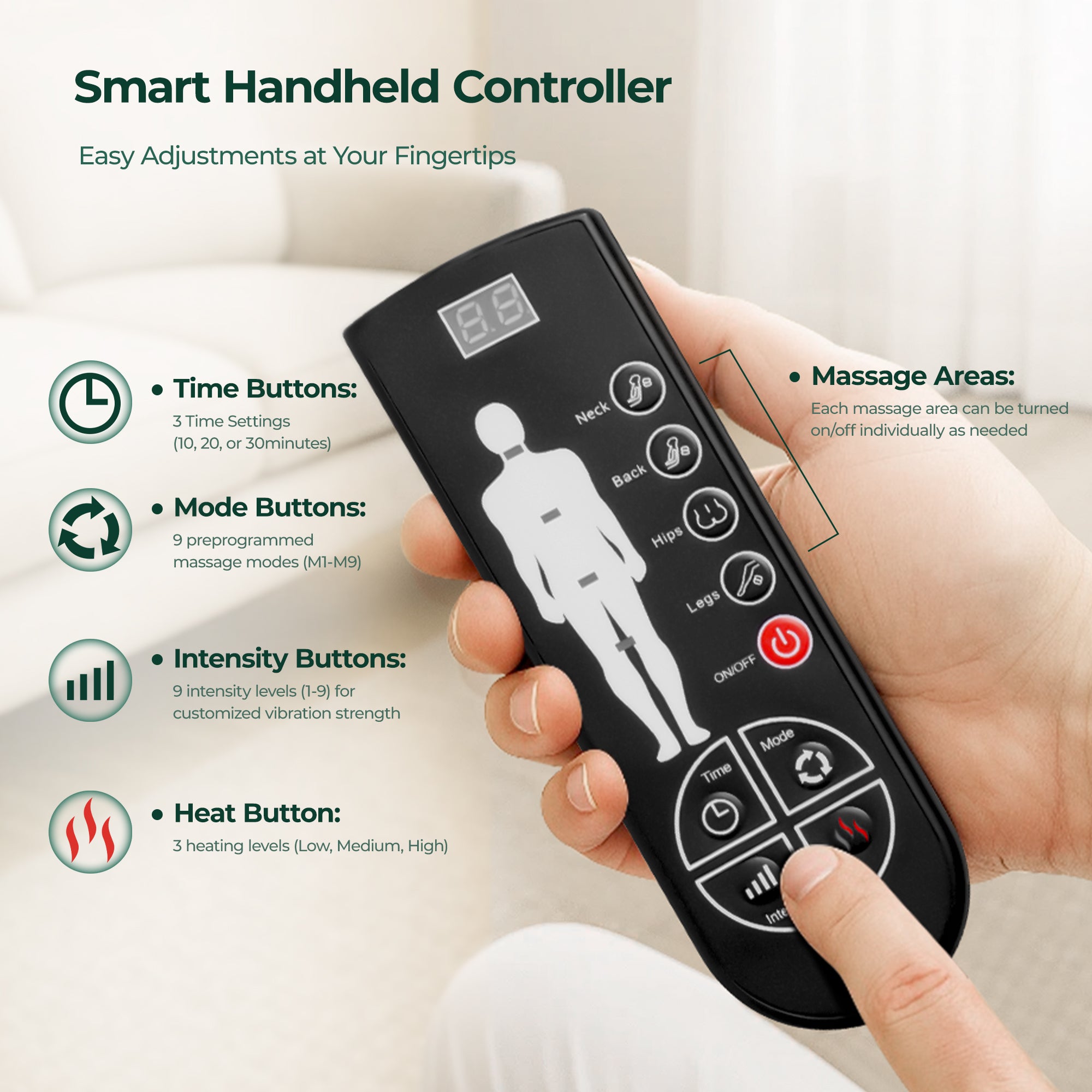 Amazon Prohibited Sale   Foldable  Portable Neck Massage Pillow Heat Therapy Multi-Mode Remote Control, Shoulder  Neck Relaxation Device Multifunctional Massager Cervical Pillow For Sleep Nec