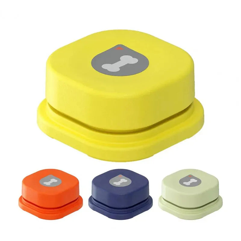 4 Colors Pet Communication Button One-click Prevent Physical Inactivity Recordable Dog Talking Button Toy Cat Toy Pet Products - Bellarte Enchanté 4 Colors Pet Communication Button One-click Prevent Physical Inactivity Recordable Dog Talking Button Toy Cat Toy Pet Products