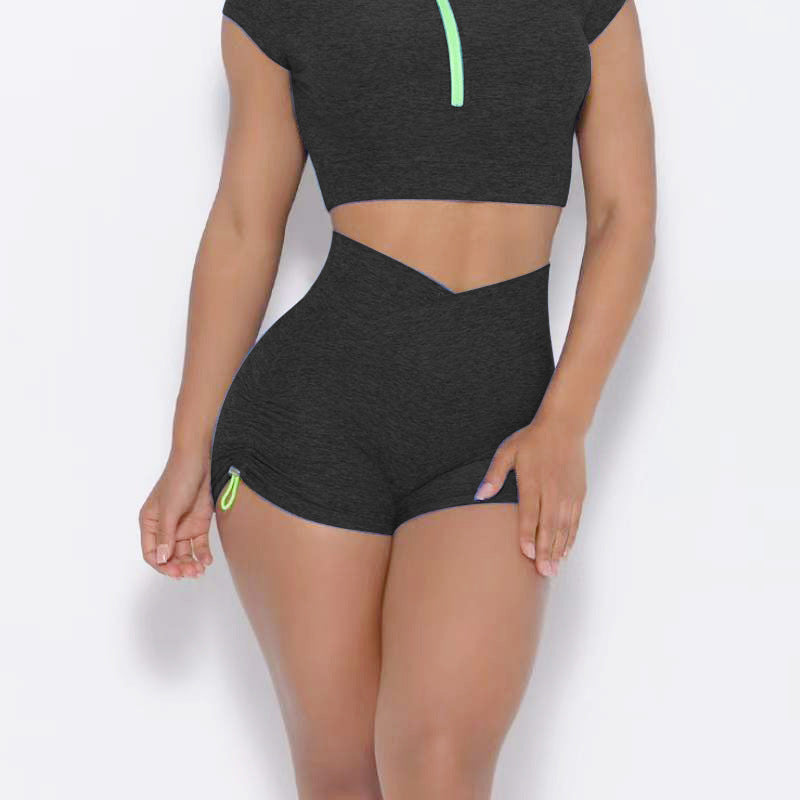 European and American Yoga Suit Set