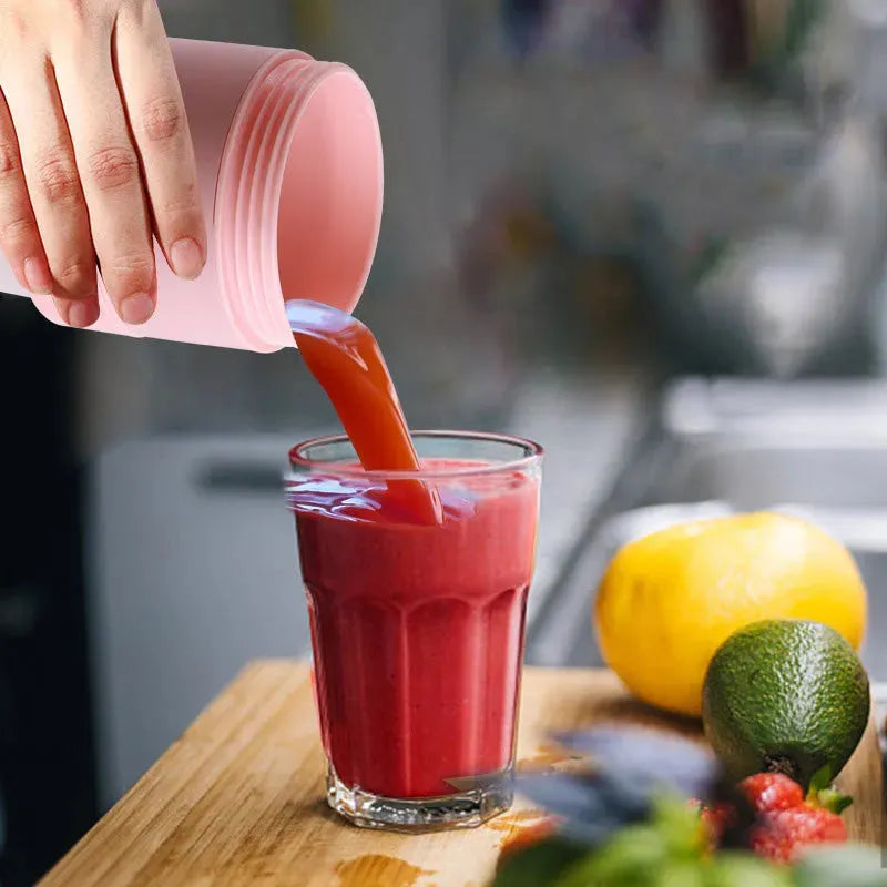450ML Mini Portable Blender Mixer Cooking Appliances Food Processor Food Mixers Smoothie Blenders Cup Juicers Kitchen Appliance - Bellarte Enchanté 450ML Mini Portable Blender Mixer Cooking Appliances Food Processor Food Mixers Smoothie Blenders Cup Juicers Kitchen Appliance