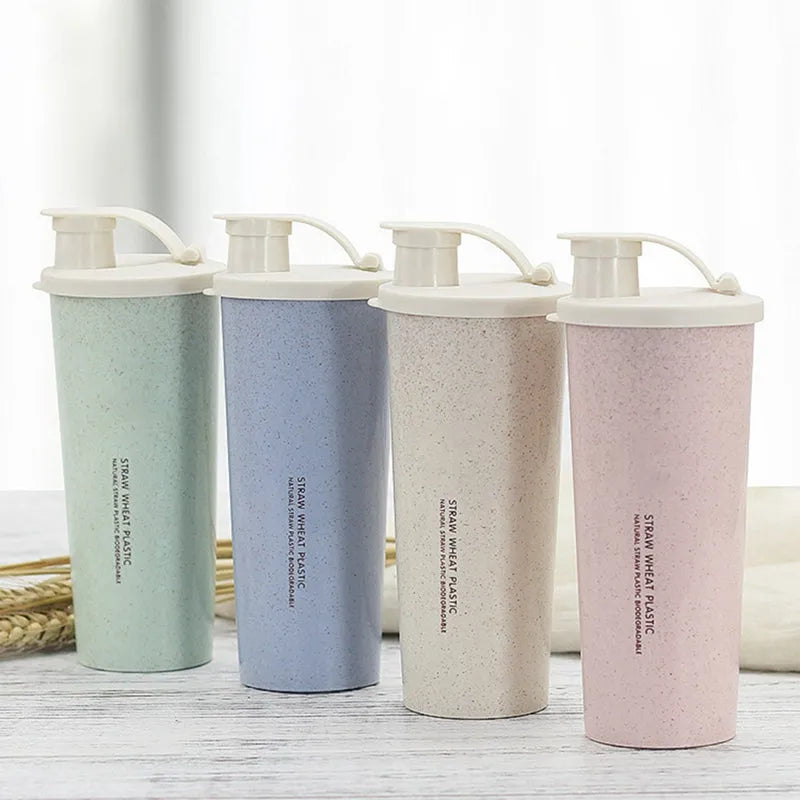 450ml Nordic Wheat Straw Water Bottle Cup - Bellarte Enchanté 450ml Nordic Wheat Straw Water Bottle Cup