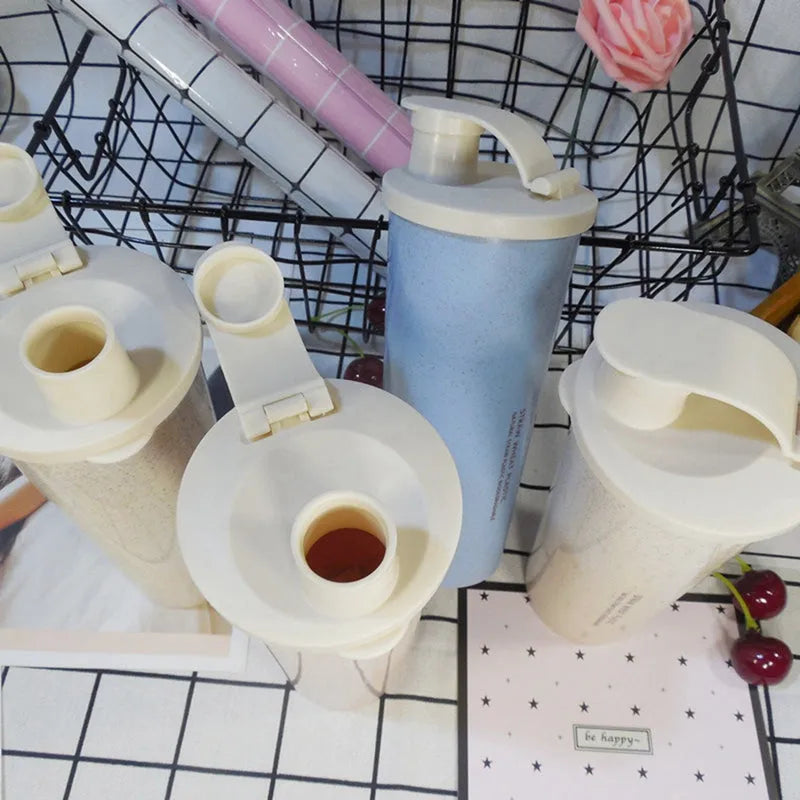 450ml Nordic Wheat Straw Water Bottle Cup - Bellarte Enchanté 450ml Nordic Wheat Straw Water Bottle Cup